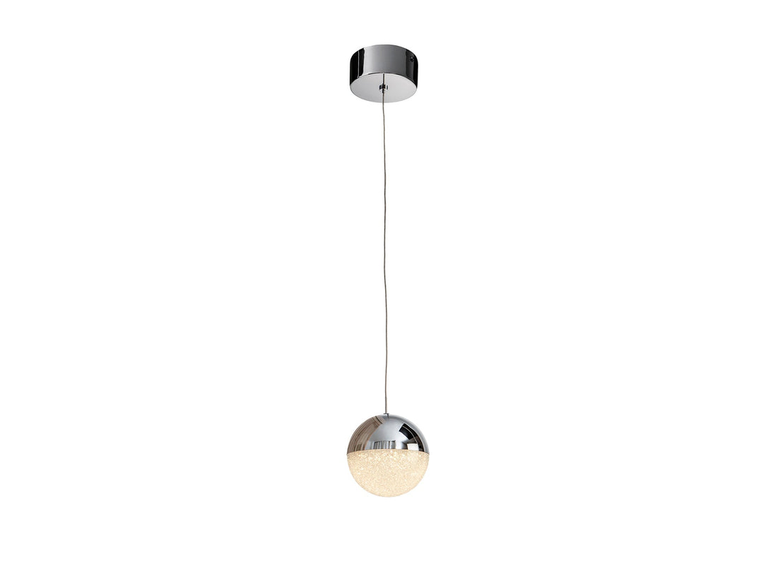 Lustra Schuller Sphere 1 lumina cromat sferă Ø12
