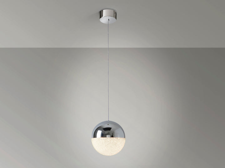 Lustra Schuller Sphere 1 lumina cromat sferă Ø20