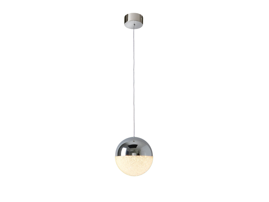 Lustra Schuller Sphere 1 lumina cromat sferă Ø20
