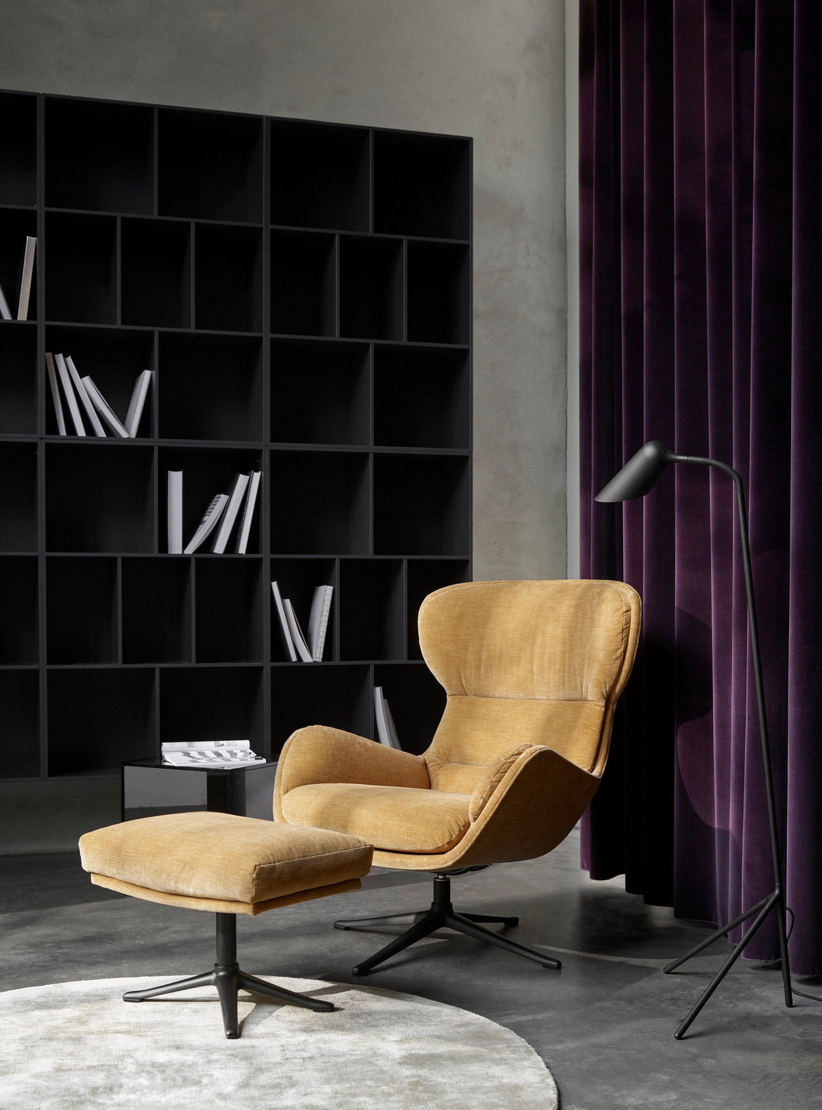 Taburet BoConcept Reno, nisip Ravello — detaliu