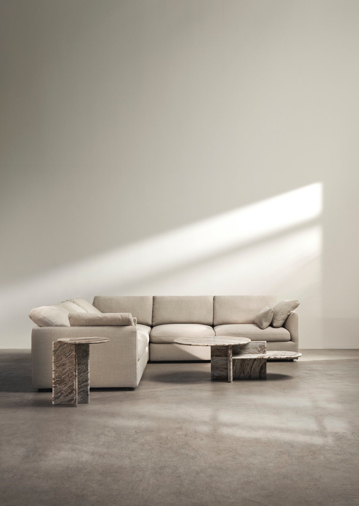 Canapea BoConcept Milano, bej Arezzo — detaliu