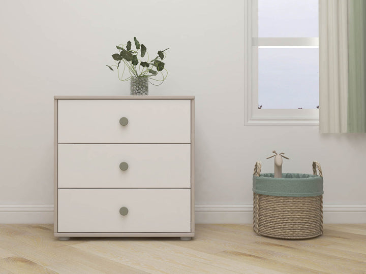 The Decorators: Comoda cu 3 sertare Flexa Classic