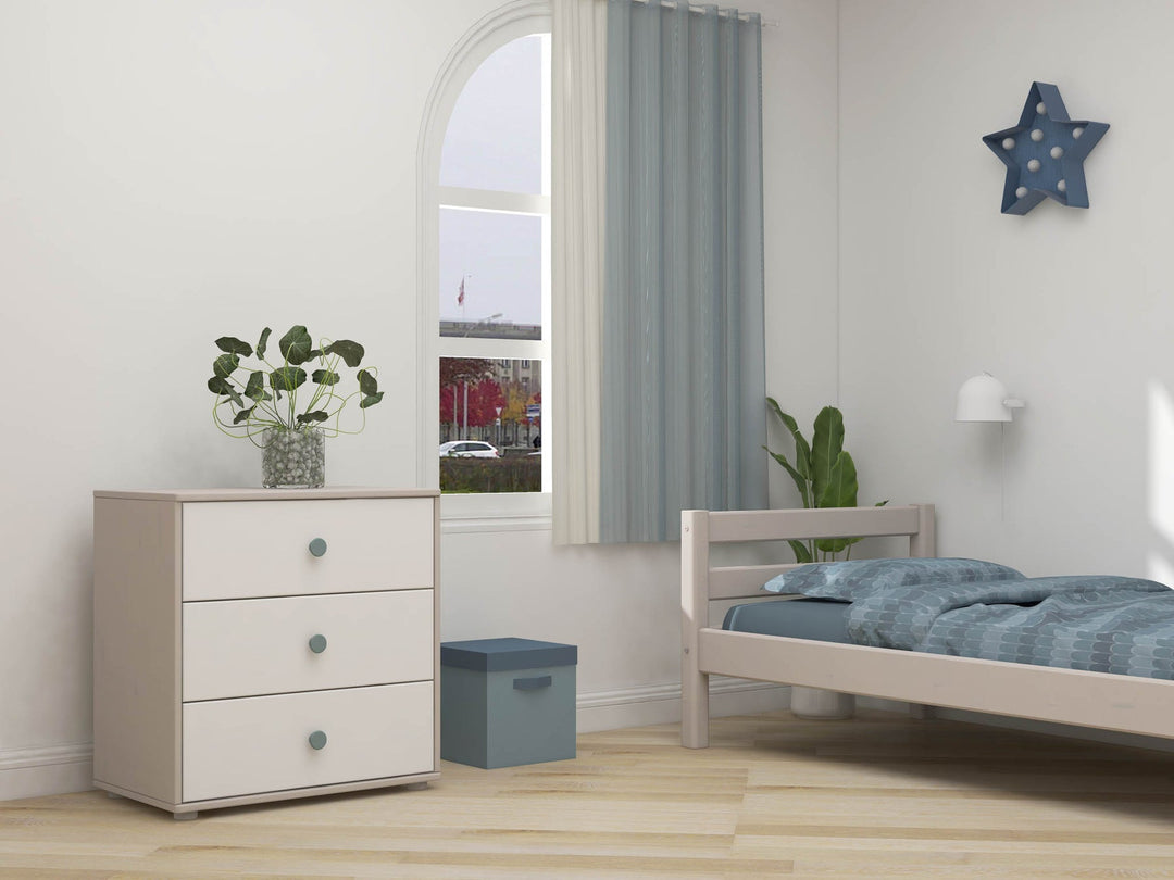 The Decorators: Comoda cu 3 sertare Flexa Classic