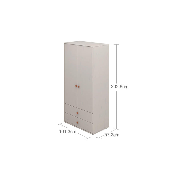 The Decorators: Dulap cu 2 usi si 2 sertare Flexa Classic