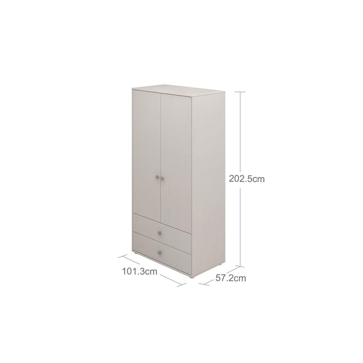 The Decorators: Dulap cu 2 usi si 2 sertare Flexa Classic