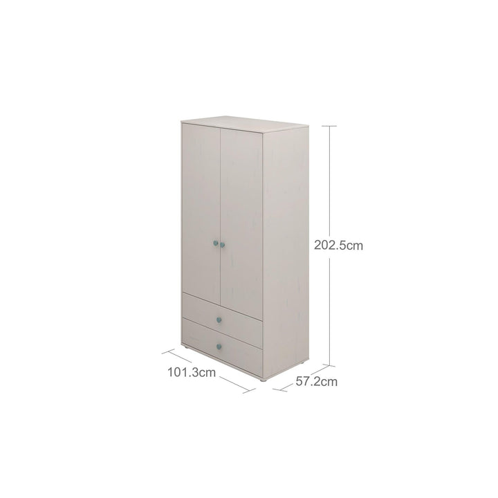 The Decorators: Dulap cu 2 usi si 2 sertare Flexa Classic