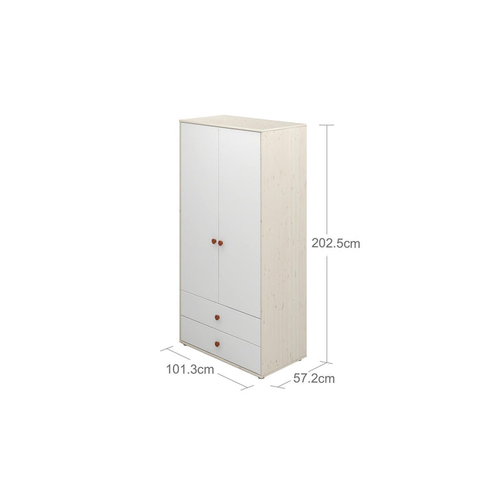 The Decorators: Dulap cu 2 usi si 2 sertare Flexa Classic