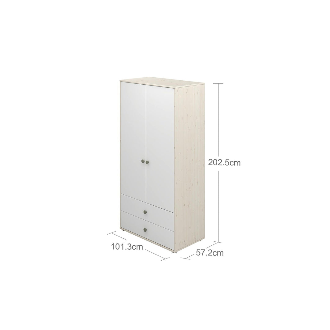 The Decorators: Dulap cu 2 usi si 2 sertare Flexa Classic