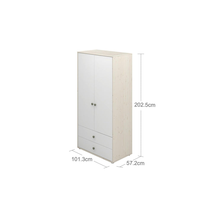 The Decorators: Dulap cu 2 usi si 2 sertare Flexa Classic