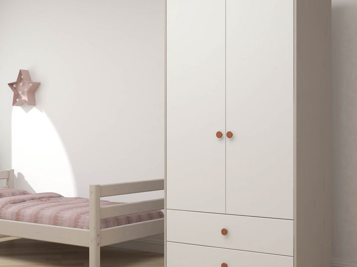 The Decorators: Dulap cu 2 usi si 2 sertare Flexa Classic