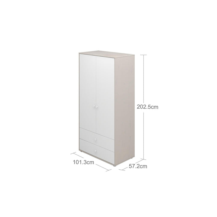 The Decorators: Dulap cu 2 usi si 2 sertare Flexa Classic