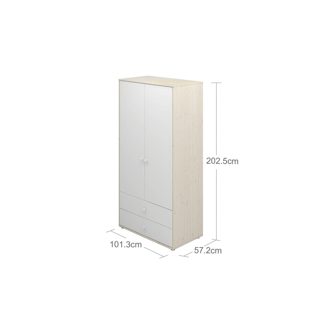 The Decorators: Dulap cu 2 usi si 2 sertare Flexa Classic