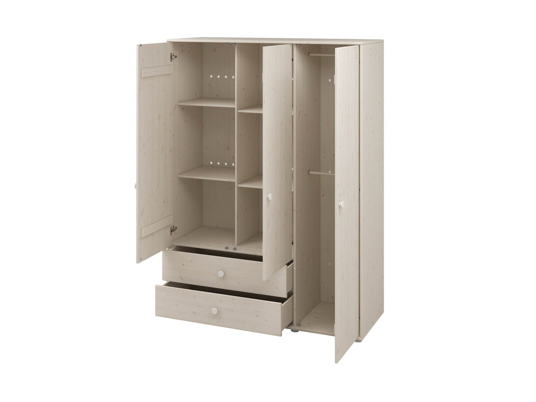 The Decorators: Dulap cu 3 usi si 2 sertare Flexa Classic