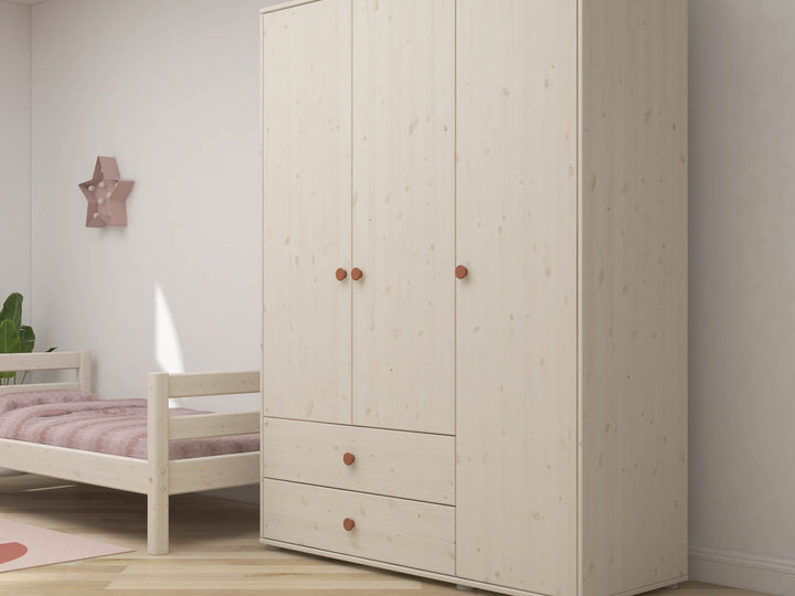 The Decorators: Dulap cu 3 usi si 2 sertare Flexa Classic