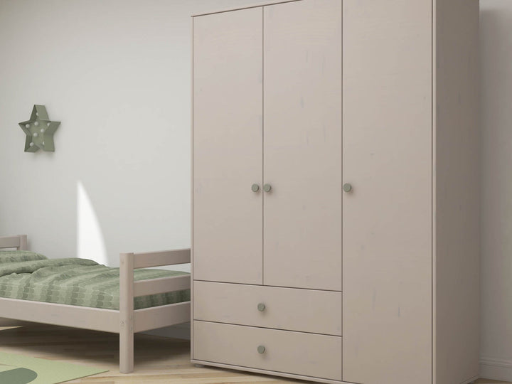 The Decorators: Dulap cu 3 usi si 2 sertare Flexa Classic