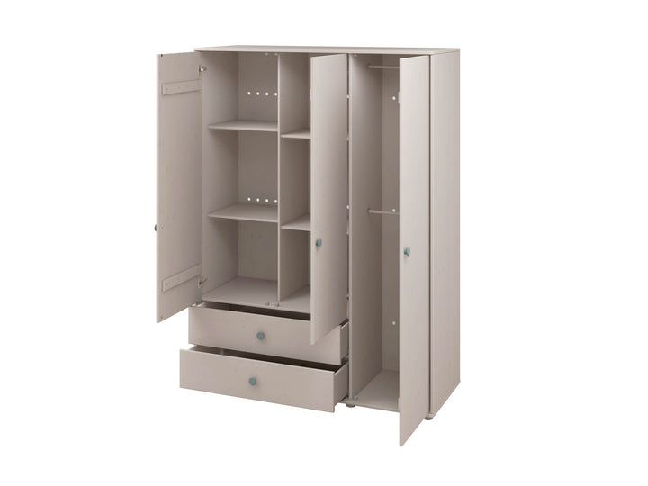 The Decorators: Dulap cu 3 usi si 2 sertare Flexa Classic