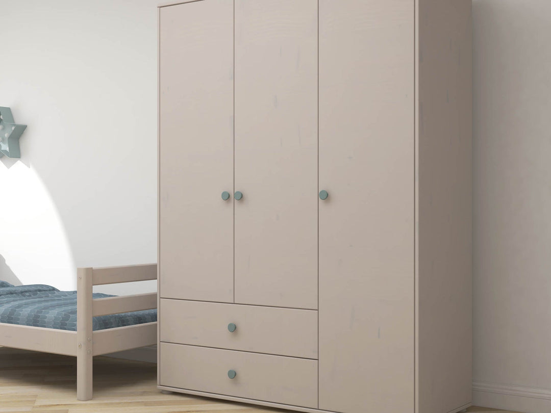 The Decorators: Dulap cu 3 usi si 2 sertare Flexa Classic