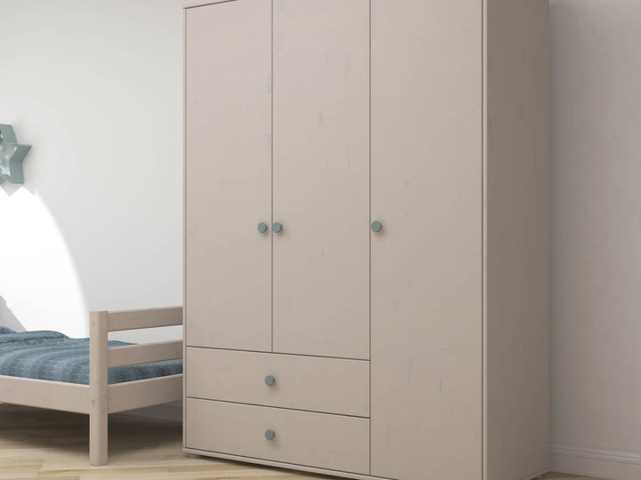 The Decorators: Dulap cu 3 usi si 2 sertare Flexa Classic