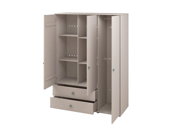 The Decorators: Dulap cu 3 usi si 2 sertare Flexa Classic