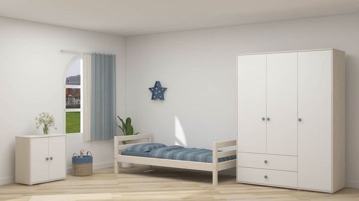 The Decorators: Dulap cu 3 usi si 2 sertare Flexa Classic