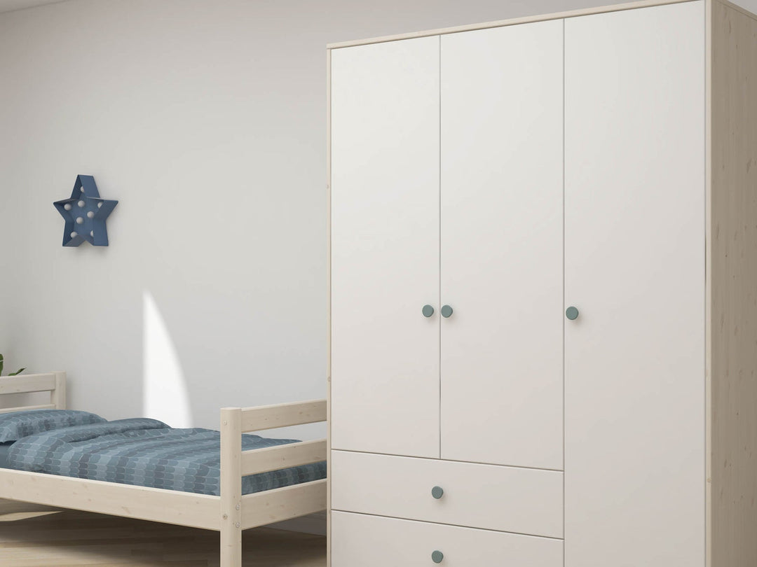 The Decorators: Dulap cu 3 usi si 2 sertare Flexa Classic