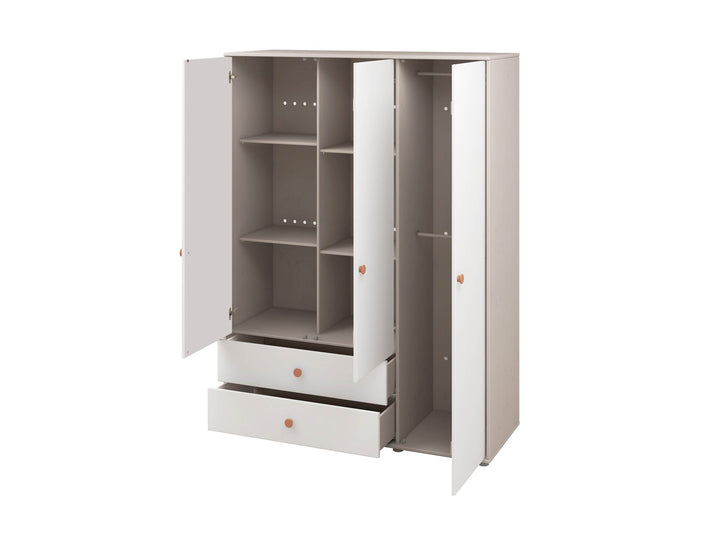 The Decorators: Dulap cu 3 usi si 2 sertare Flexa Classic