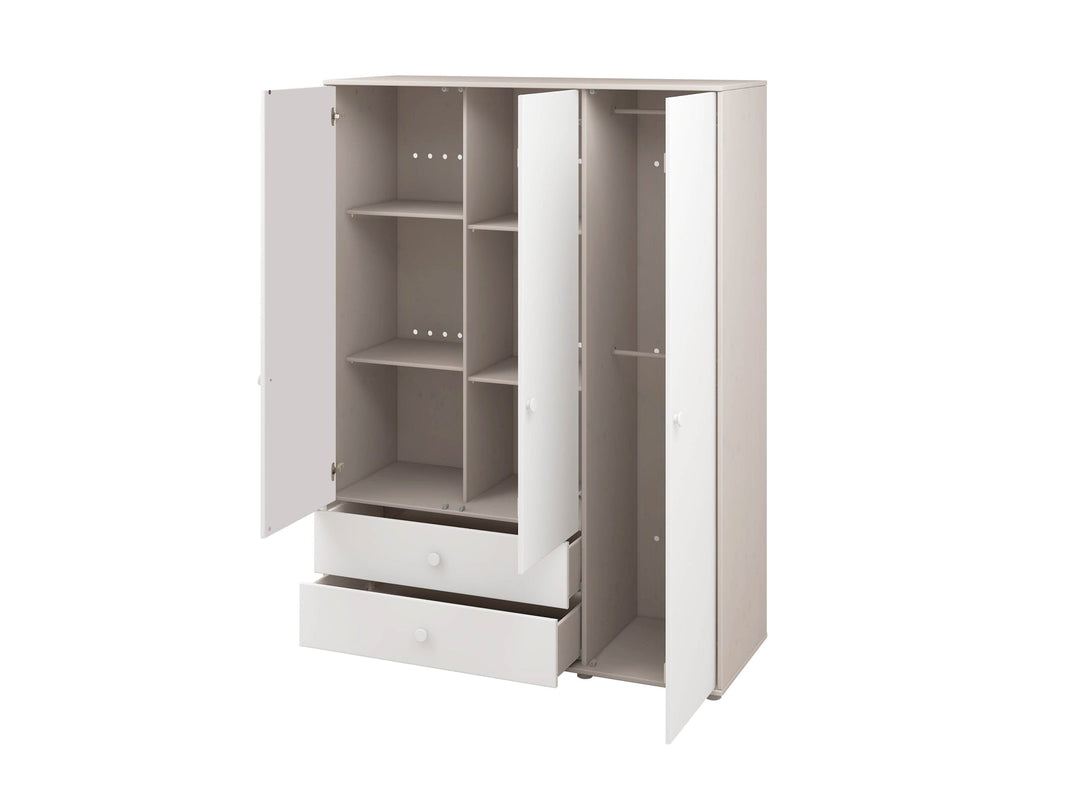 The Decorators: Dulap cu 3 usi si 2 sertare Flexa Classic