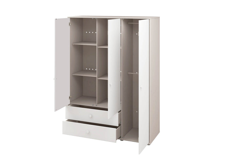 The Decorators: Dulap cu 3 usi si 2 sertare Flexa Classic