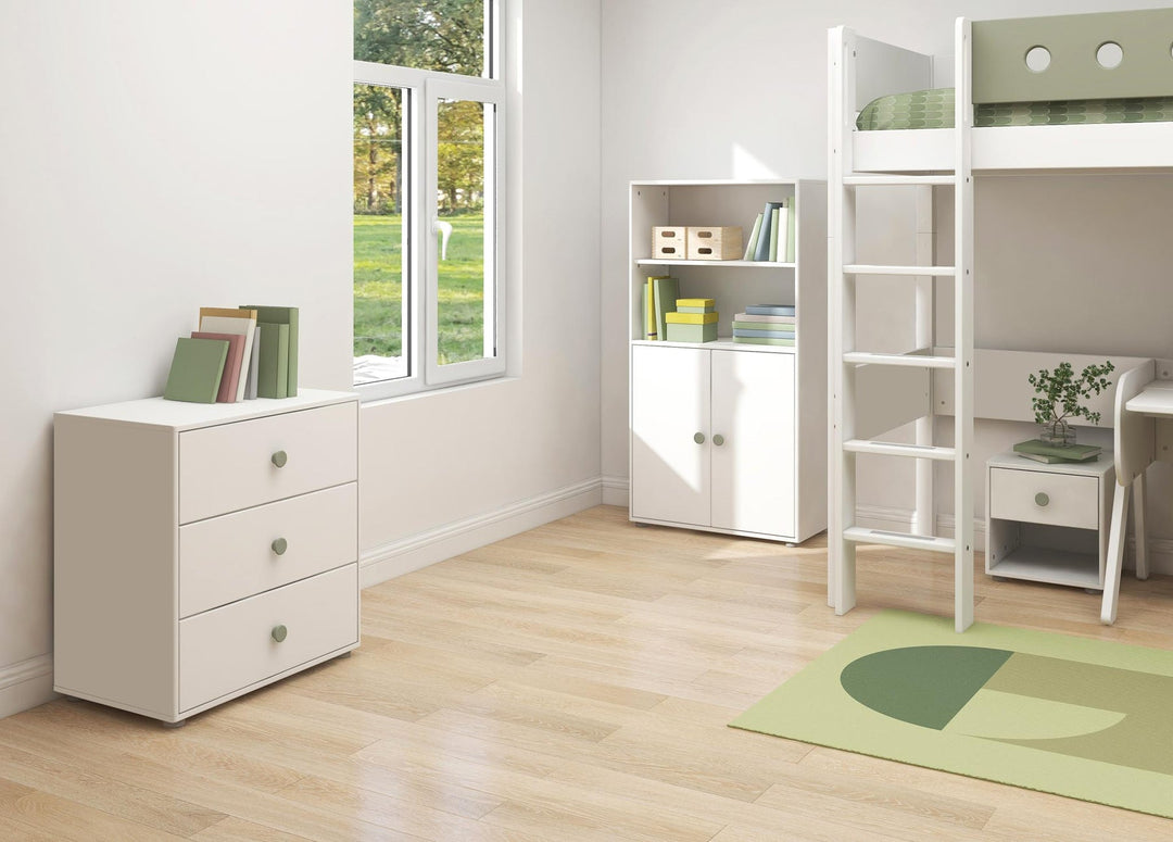 The Decorators: Comoda cu 3 sertare Flexa Roomie