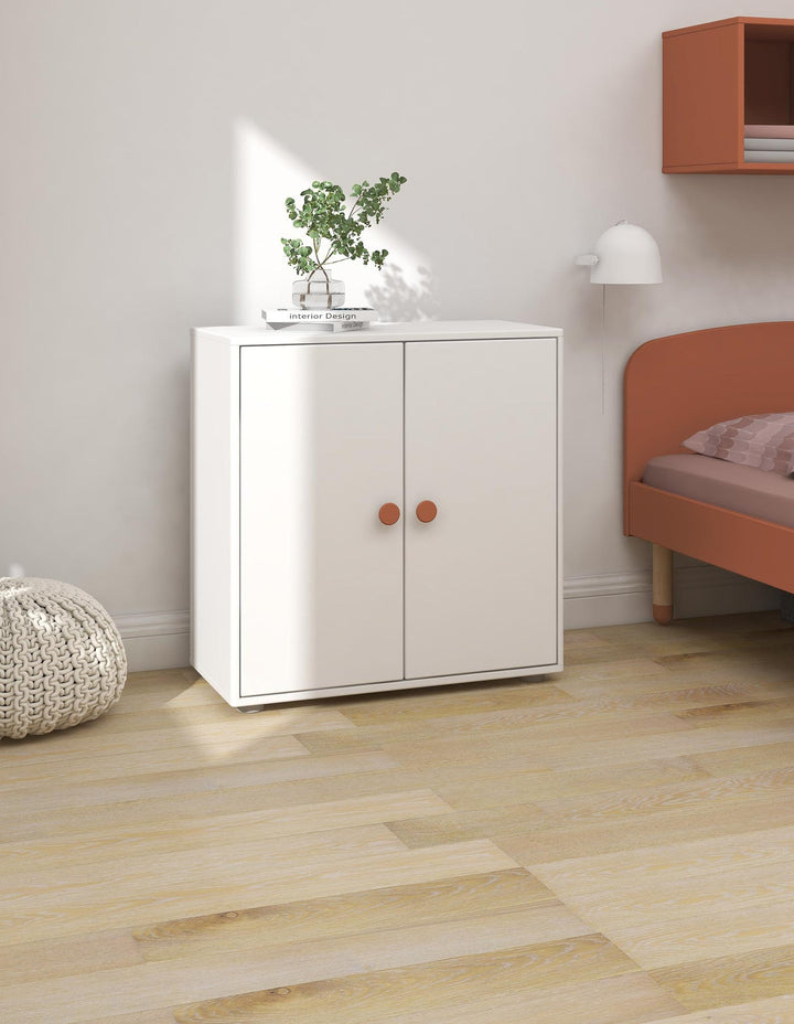 The Decorators: Comoda mini cu 2 usi Flexa Roomie