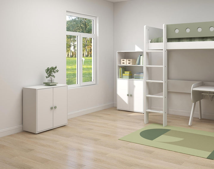 The Decorators: Comoda mini cu 2 usi Flexa Roomie