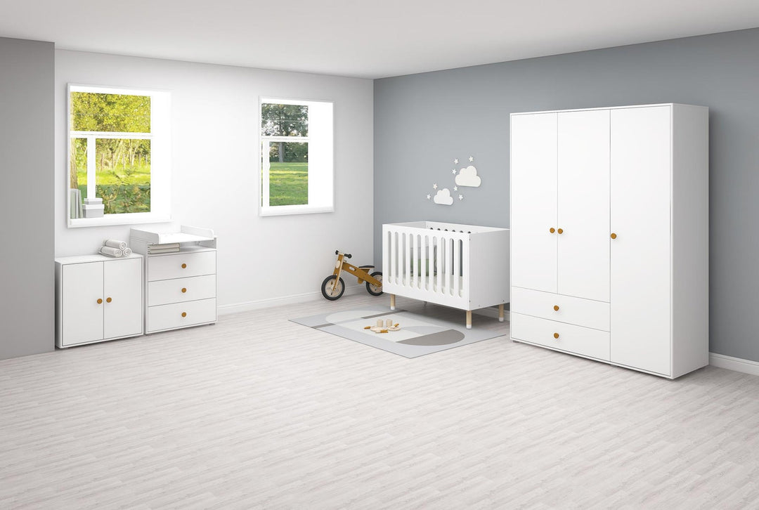 The Decorators: Comoda mini cu 2 usi Flexa Roomie