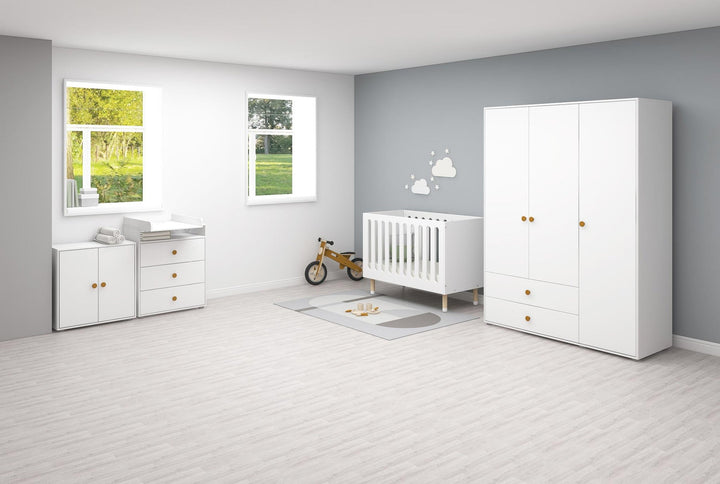 The Decorators: Comoda mini cu 2 usi Flexa Roomie