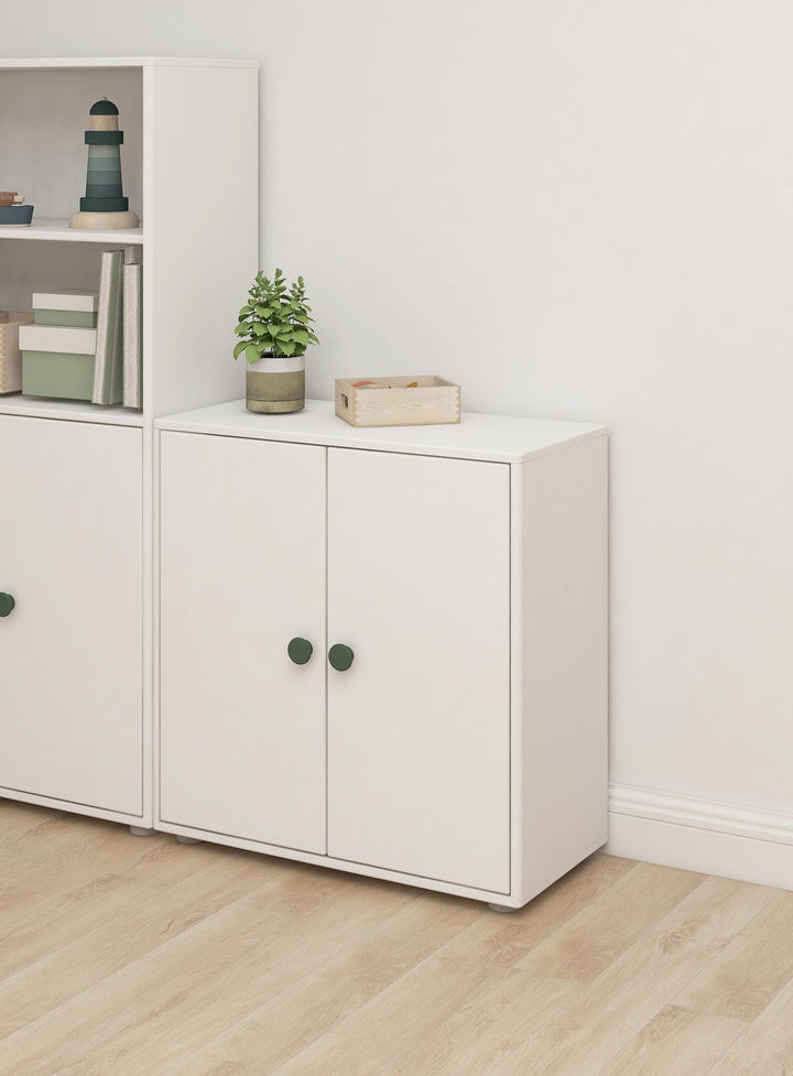 The Decorators: Comoda mini cu 2 usi Flexa Roomie