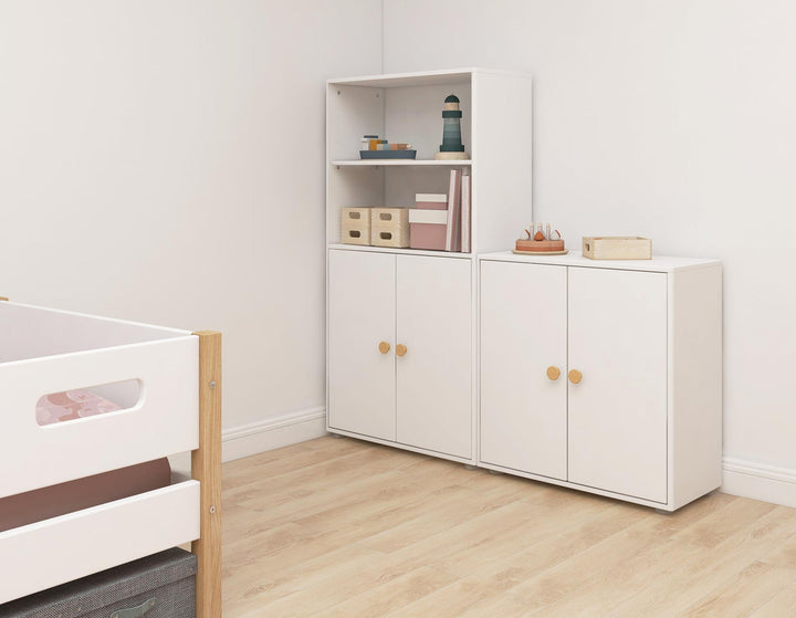 The Decorators: Comoda mini cu 2 usi Flexa Roomie