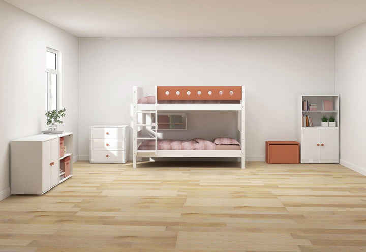 The Decorators: Etajera midi cu 3 polite si 2 usi Flexa Roomie