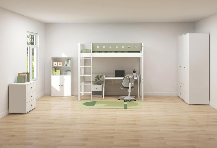 The Decorators: Etajera midi cu 3 polite si 2 usi Flexa Roomie
