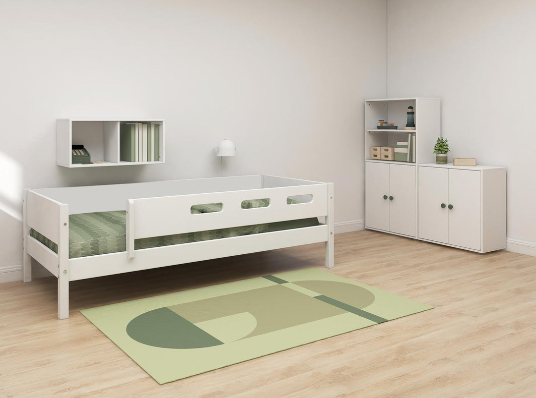 The Decorators: Etajera midi cu 3 polite si 2 usi Flexa Roomie