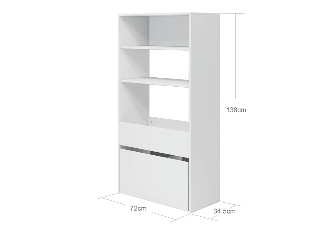 The Decorators: Organizator cu 2 polite si lada Flexa Roomie