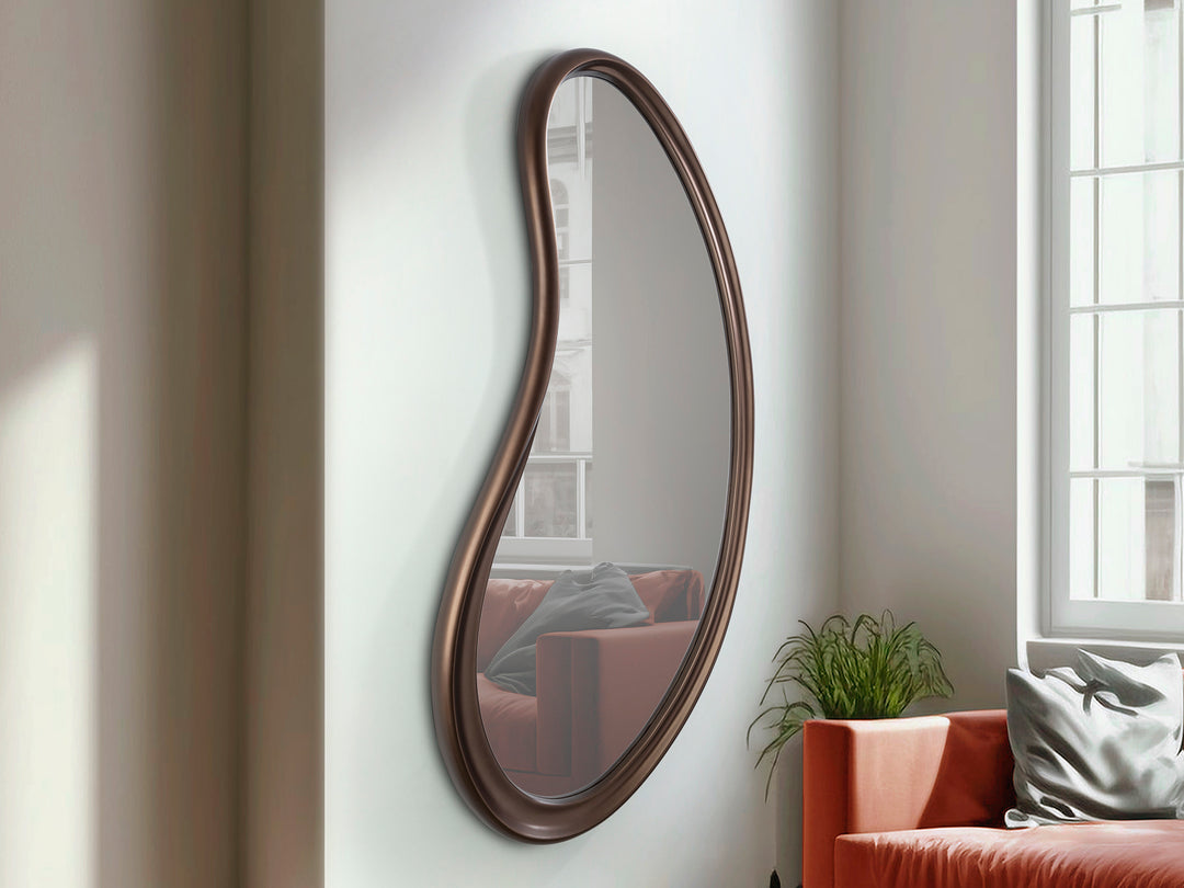 Oglinda Schuller Brigitte ramă bronz inchis 67x166