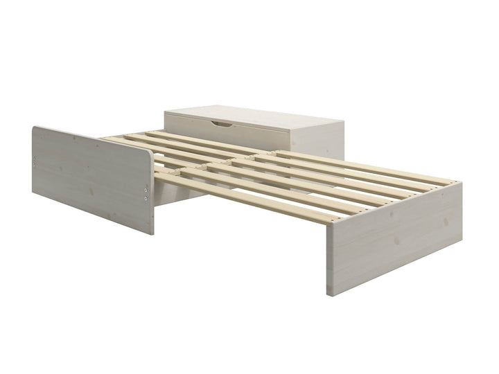 The Decorators: Canapea/pat pentru copii, Classic, lemn de pin, 192x77x32 cm