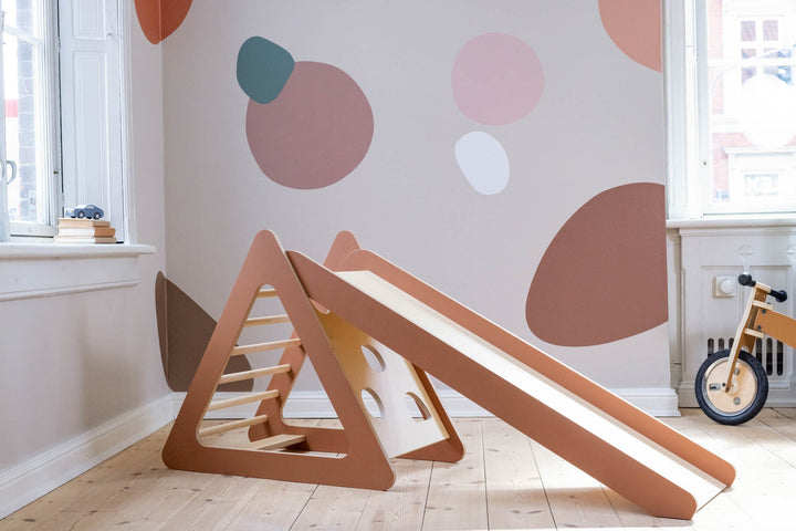 The Decorators: Tobogan pentru turn de joaca, Play, mesteacan, maro, 138x42x10 cm