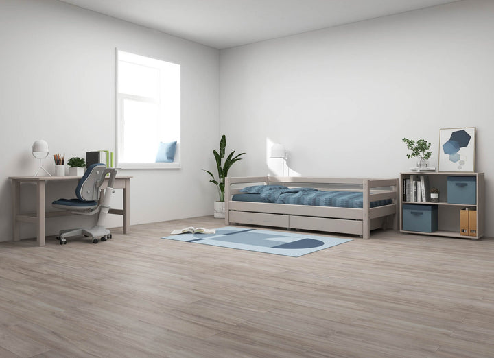 The Decorators: Pat cu  doua sertare Flexa Classic 90x200 cm