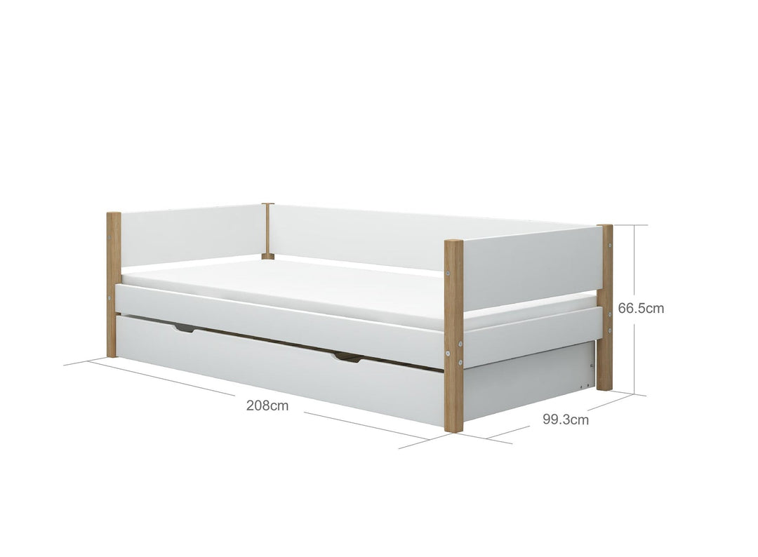 The Decorators: Pat cu extensie pentru oaspeti Flexa Nor 90x200 cm