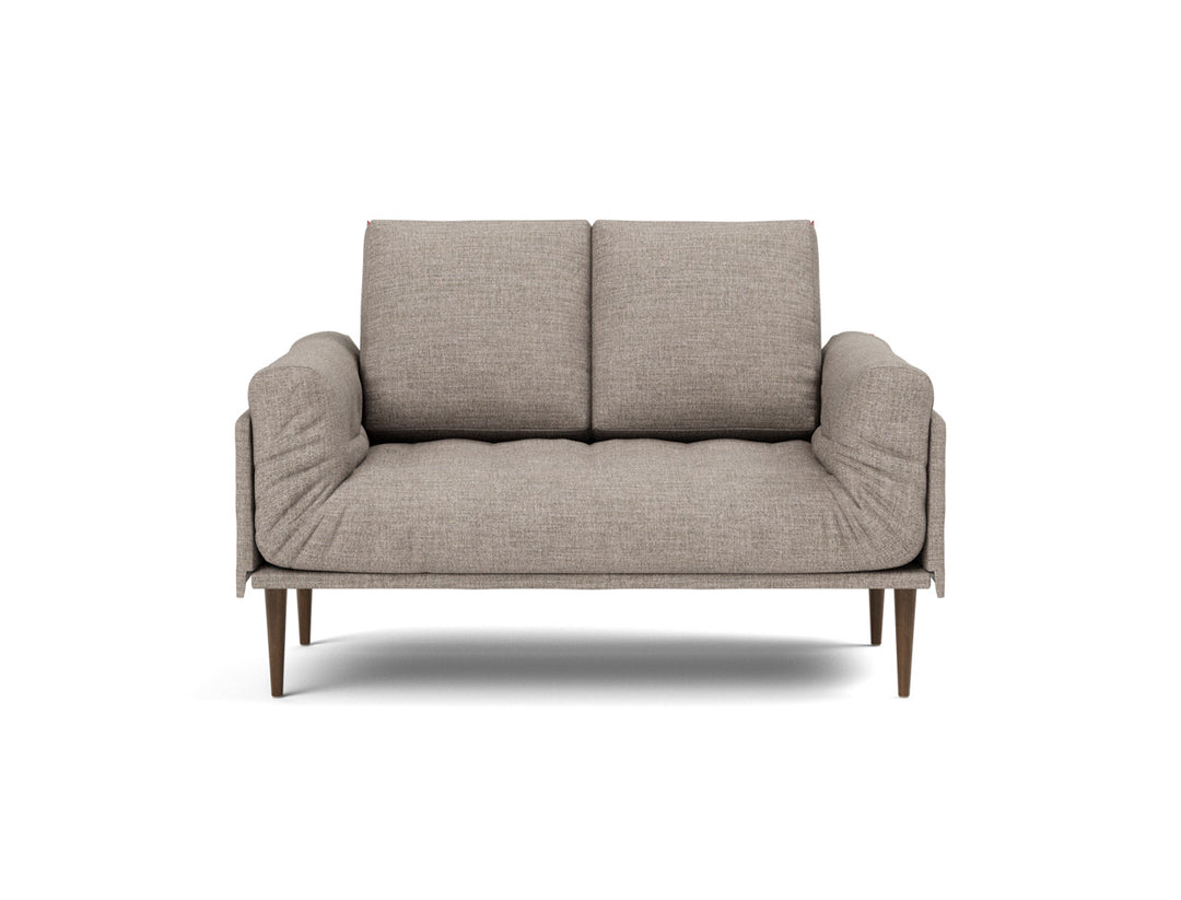 Canapea pat Rollo Styletto Classic, tesatura la alegere #material_472-yuveno-warm-grey