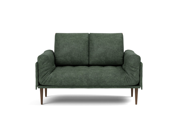 Canapea pat Rollo Styletto Classic, tesatura la alegere #material_281-avella-pine-green