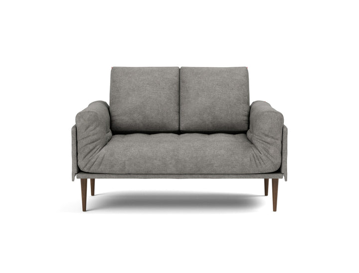 Canapea pat Rollo Styletto Classic, tesatura la alegere #material_282-avella-warm-grey