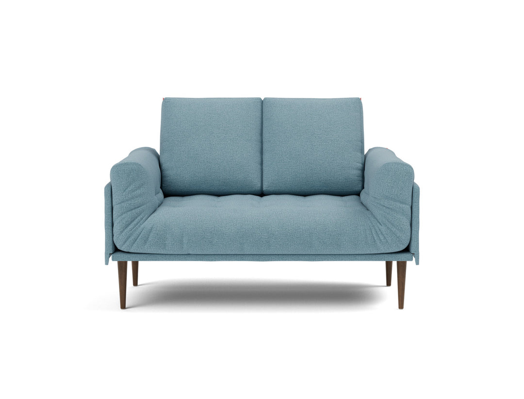 Canapea pat Rollo Styletto Classic, tesatura la alegere #material_525-mixed-dance-light-blue