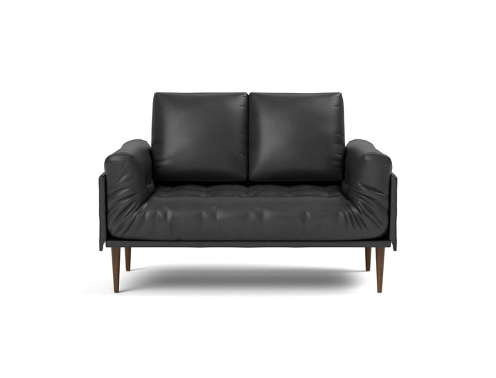 Canapea pat Rollo Styletto Classic, tesatura la alegere #material_550-faunal-black