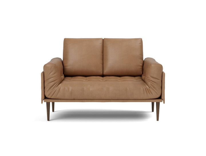 Canapea pat Rollo Styletto Classic, tesatura la alegere #material_551-faunal-brown